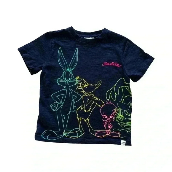 Gap Looney Tunes Tee Size 5 - Picture 1 of 3
